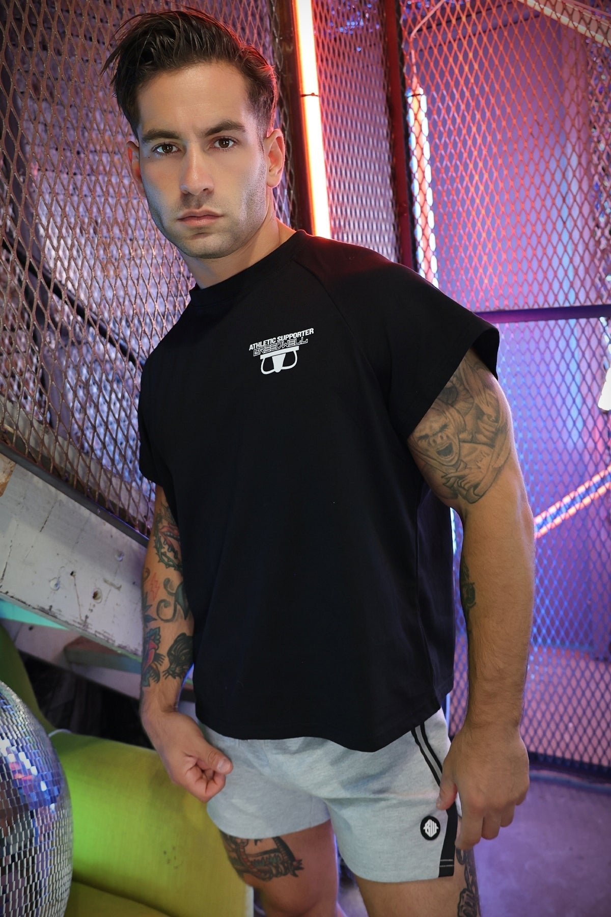 Sweat & Sin Raglan Tee - Breedwell