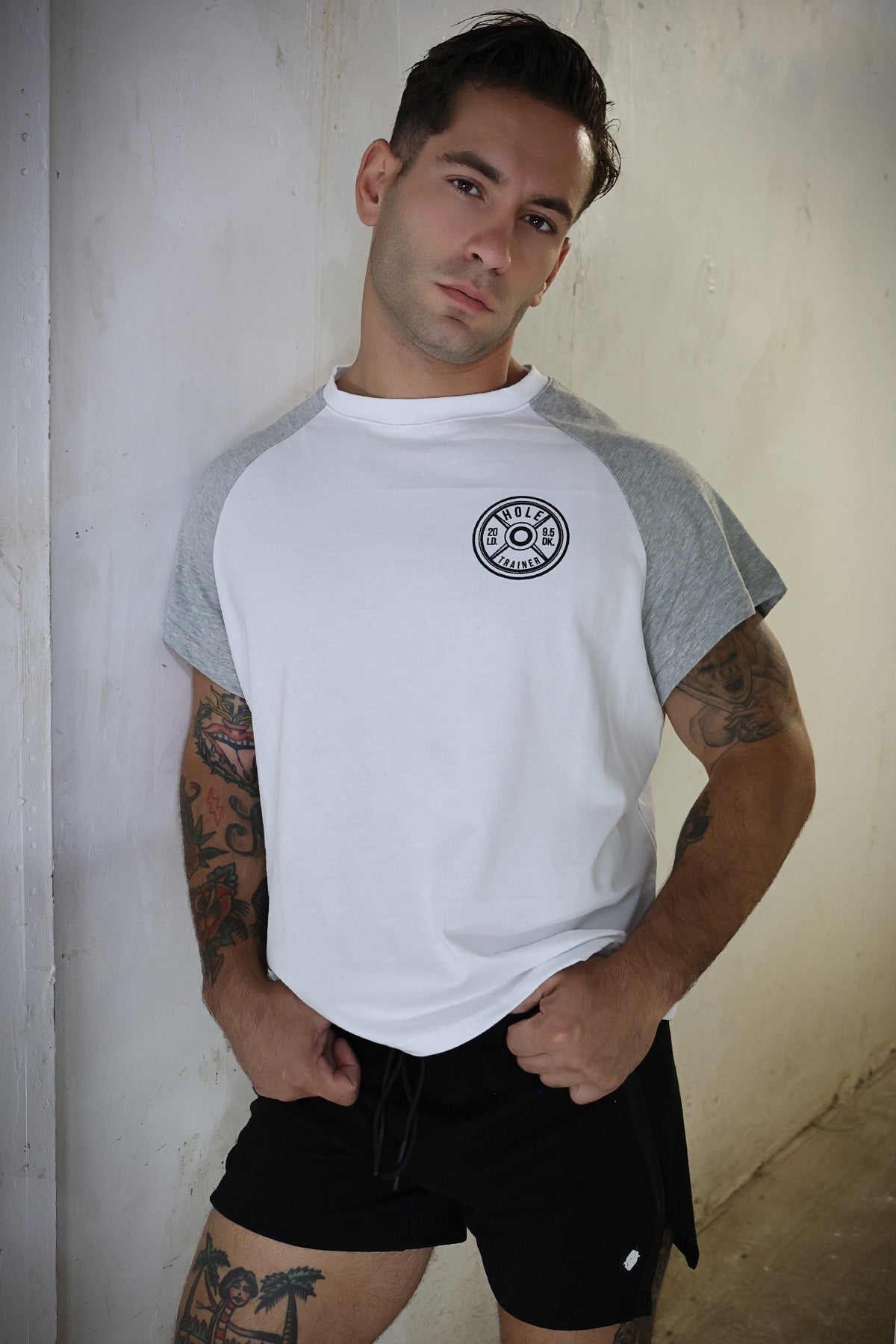 Sweat & Sin Raglan Tee - Breedwell