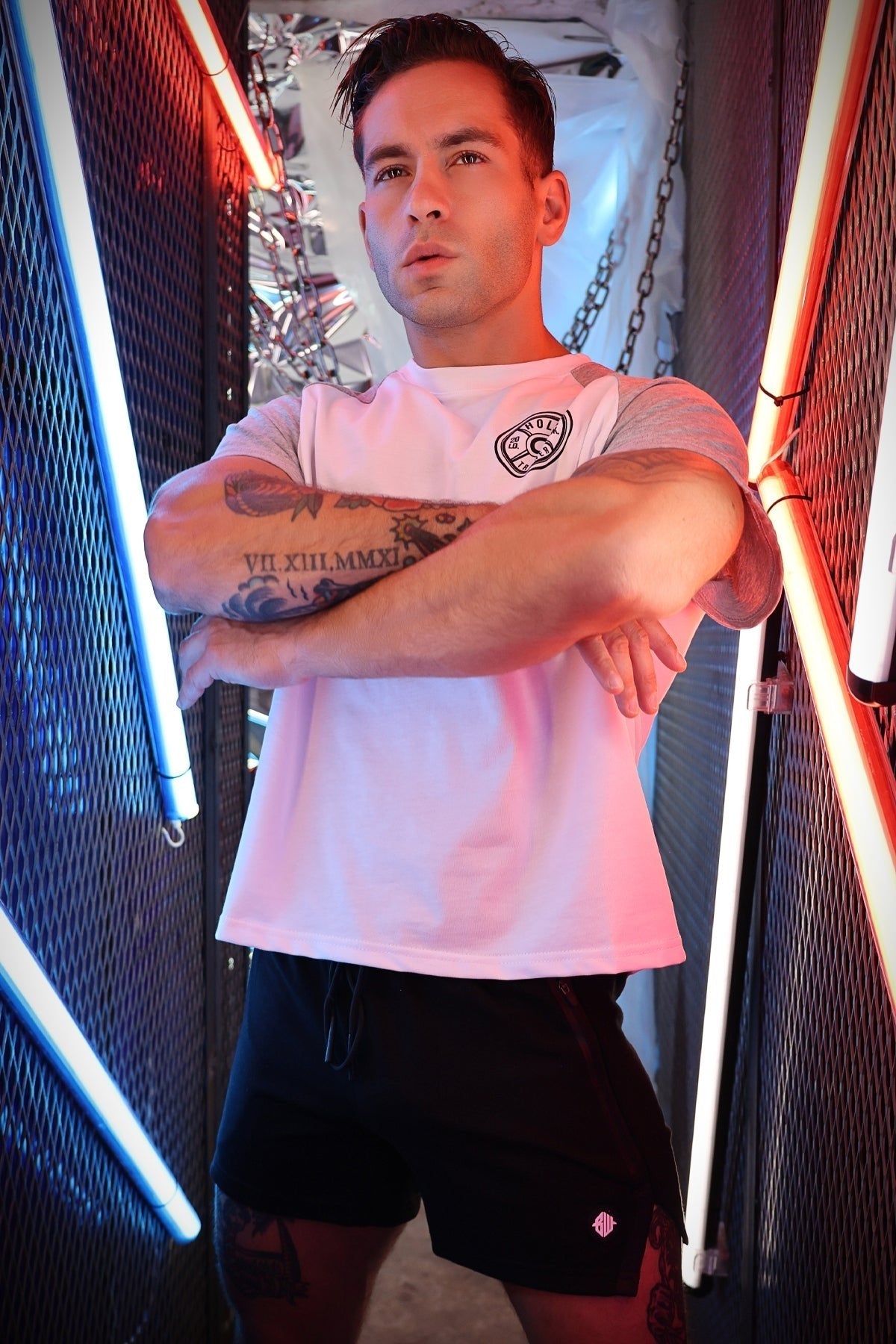 Sweat & Sin Raglan Tee - Breedwell