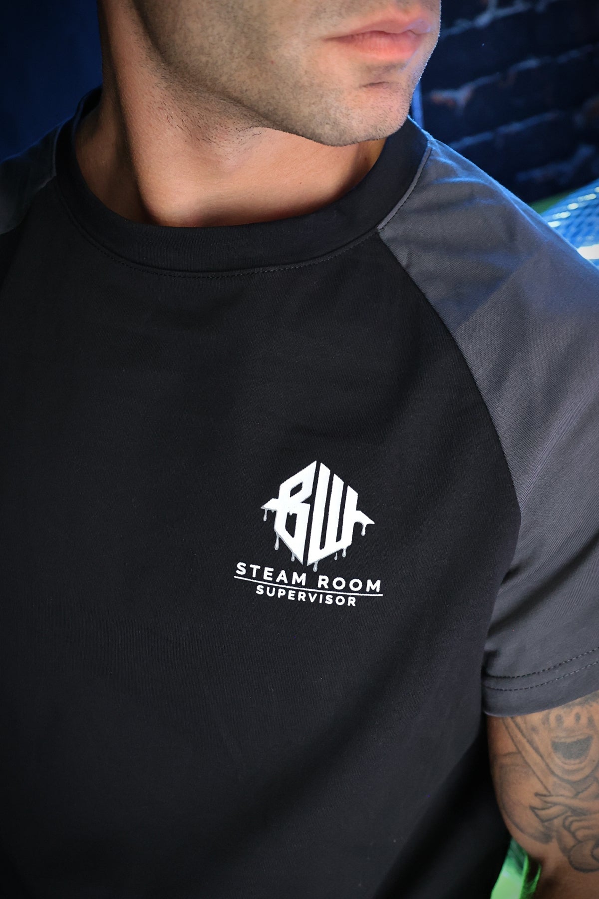 Sweat & Sin Raglan Tee - Breedwell